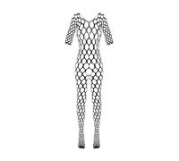 Fantasy by Cottelli Combinaison pour femme Sans Entrejambe Black S-L