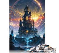 Fantasy Castle Scenery Puzzle 1000 Pièces Educa Jouet en Bois Jeu D'Intelligence Décoration Intérieure Jeu Éducatif Challenge Toy Adultes & Enfants des 14 Ans 1000pcs (75x50cm)