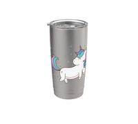 Fantasy Cheval Licorne avec étoiles Gobelet isotherme en acier inoxydable double paroi
