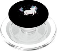 Fantasy Cheval Licorne avec étoiles PopSockets PopGrip pour MagSafe