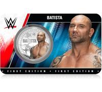 FANTASY CLUB Batista WWE Pièce de collection officielle 32 mm - Hommage à l'animal et multiple champion du monde - Édition limitée pour fans et collectionneurs