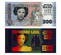 FANTASY CLUB Billet Star Wars Trilogie originale Princesse Leia | Marchandising officiel | Édition limitée avec hologramme doré et effets UV