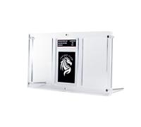 FANTASY CLUB | Cadre Acrylique 3x1 pour Cartes Gradées - Protégez et exposez Jusqu’à 3 slabs avec Un Design Transparent et Une Protection UV à 99+ % | Valorisez Votre Collection au Niveau supérieur