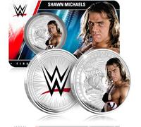 FANTASY CLUB Shawn Michaels WWE Pièce à Collectionner Officielle 32 mm - Hommage au Cœur - Édition limitée pour Fans et collectionneurs