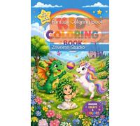 Fantasy Coloring Book: Fun & Easy Fantasy Coloring Pages Featuring Dragons, Unicorns, Phoenixes, Mermaids, Medusa, Pegasus, Kraken, Centaurs & More!