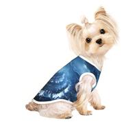 Fantasy Continent - Chemise douce et respirante pour petit chien, chat, garçon et fille, convient pour les petits animaux de compagnie