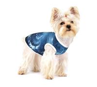 Fantasy Continent Chemise pour chien en coton doux et respirant pour chiens chats garçon fille Pet T-shirt, convient pour les petits animaux de compagnie