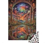 Fantasy Cosmic Arch Thousand Pieces Jigsaw Puzzle Whole Family Cadeau D’Anniversaire Évasion Quotidienne Décoration De Salon Jeu Stimulant 52x38cm/1000pcs