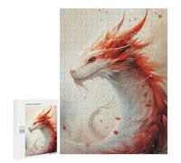 Fantasy Dragon Art Print Puzzle 1000 Pièces Educa Jouet en Bois Cadeau Unique Décoration Intérieure Jeu Éducatif Challenge Toy Adultes Et Enfants À Partir De 14 Ans 500 PCS