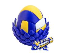 Fantasy Dragon Fidget Toy - Egg 3D Printed, 2.72 Inches Articulated Dragon with Display Egg, Desk Toy, Creative Decor Piece, Fantasy Model for Enhancing Focus Relaxation Visual Interest In Work Living