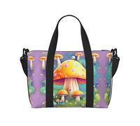 Fantasy Dream Sac à main pour femme imprimé champignon sac à main portable adapté pour le fitness, les voyages.