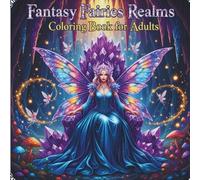 Fantasy Fairies Realms Coloring Book for Adults