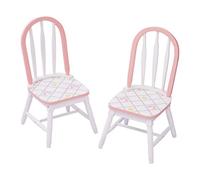 Fantasy Fields 2 chaises Enfant Swan Lake en Bois pour Fille bébé TD-12718A2