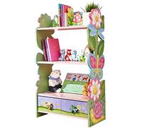 Fantasy Fields Bibliothèque Enfant Fille Bois étagère de Rangement Livres Jouets W-7500A