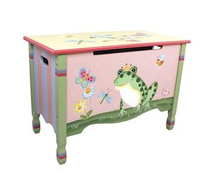 Fantasy Fields Coffre à Jouets Enfant Magic Garden Meuble Rangement Bois Chambre Fille W-7479A