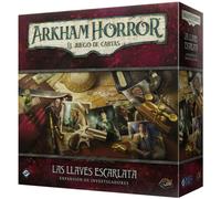 Fantasy Flight Games AHC69ES Arkham Horror LCG - Les Clés Écarlate exp. Enquêteurs - Jeu de Cartes en Espagnol