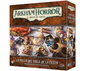 Fantasy Flight Games Arkham Horror Le Jeu de Cartes : la fête de la vallée de la pruche | Extension des enquêteurs | À partir de 14 Ans | De 1 à 4 Joueurs | 30-120 Minutes par Partie | Espagnol