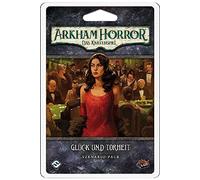 Fantasy Flight Games Asmodee Arkham Horror : Le Jeu de Cartes - Bonheur et Sottie | Extension de scénario | Jeu d'experts | Jeu de Cartes | 1-4 Joueurs | À partir de 14 Ans | 45 Minutes | Allemand