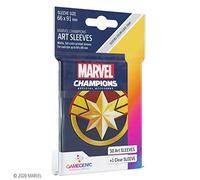 Fantasy Flight Games Gamegentic Marvel Champions Art Pochettes : She - Hulk (Lot de 50), Couleurs mélangées, 6 Pochettes Officielles