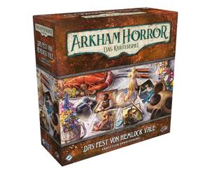 Fantasy Flight Games, Horreur Arkham LCG - La Fête de Hemlock Vale - Extension d'enquêteur - Jeu de Cartes - 1 à 4 Joueurs - À partir de 14 Ans et Plus - 45 Minutes par Joueur - Allemand