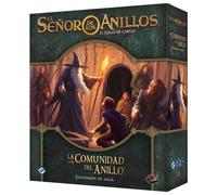 Fantasy Flight Games Le Seigneur des Anneaux LCG - La Communauté de l'Anneau Extension de Saga - Jeu de cartes en espagnol de 1 à 4 joueurs - MEC109ES - Version Espagnole