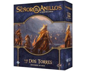 Fantasy Flight Games Le Seigneur des Anneaux: Le Jeu de Cartes - Les Deux Tours Expansion de Saga en Espagnol