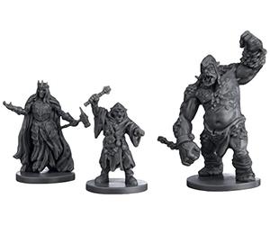 Fantasy Flight Games, Le Seigneur des Anneaux Voyage à Travers la Terre du Milieu - Créatures des Ténèbres Extension Jeu d'experts Dungeon Crawler 1 à 5 Joueurs À partir de 14 Ans et + 60 Minutes