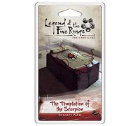 Fantasy Flight Games , Legend of the Five Rings: Dynasty Pack: The Temptation of the Scorpion , Card Game , Ages 14+ , 2 Players , 45 to 90 Minutes Playing Time