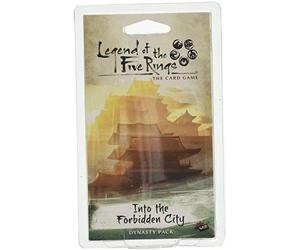 Fantasy Flight Games Legend Of The Five Rings The Card Game - Into The Forbidden City Expansion Pack