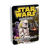 Fantasy Flight Games Star Wars RPG: Republic and Separatist Adversary Deck - English