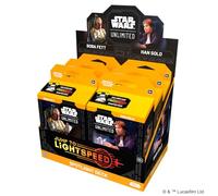 Fantasy Flight Games - Star Wars : Unlimited TCG Jump to Lightspeed Spotlight Deck Display - Incluses 6 pré-construits avec Cartes Exclusives, âges 12+, 2+ Joueurs, 20 Minutes Playtime