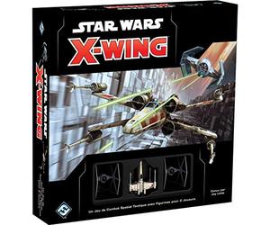 Fantasy Flight Games - Star Wars X-Wing 2ème Édition - Jeu de Figurines Stratégique - As d'or - Combat Spatial Tactique - Jeu Rapide et Immersif - 2 Joueurs - Dès 14 Ans - 45 Min - en Français