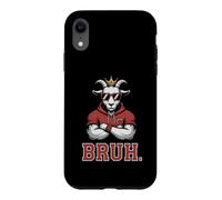 Fantasy Football Goat Bruh Commish My Champion Game Day King Coque pour iPhone XR