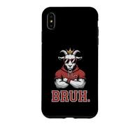 Fantasy Football Goat Bruh Commish My Champion Game Day King Coque pour iPhone XS Max