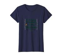 Fantasy Football is My Therapy : Cadeau pour Amateur de Sport T-Shirt, Femme, Bleu Marine, S
