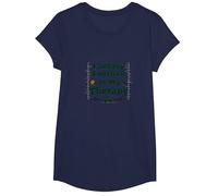 Fantasy Football is My Therapy : Cadeau pour Amateur de Sport T-Shirt, Fille, Bleu Marine, XS