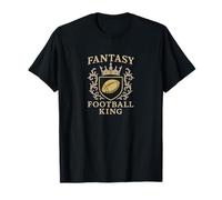 Fantasy Football King Champion Fun Génial Drôle T-Shirt