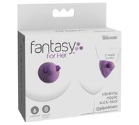 Fantasy For Her - stimulateur téton vibrant - silicone violet