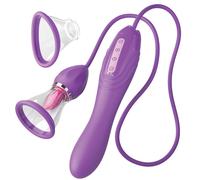 FANTASY FOR HER - TUYAU D'ASPIRATION MAXIMUM ULTIME PLAISIR AVEC LANGUE STIMULANTE VIOLET