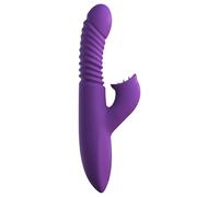 Fantasy For Her - vibromasseur pousseur 3-en-1 avec fonction chauffante (violet)