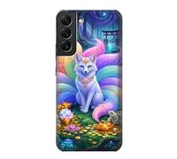 Fantasy Fox Spirit Magical Artwork Etui Coque Housse pour Samsung Galaxy S22 Plus