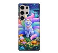 Fantasy Fox Spirit Magical Artwork Etui Coque Housse pour Samsung Galaxy S24 Ultra