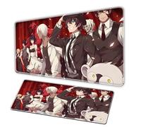 Fantasy Frontier Anime Souris Pad, XXL MousePad/Anti Slip Pearl Base, Stitching Edge, Grand Bureau Pad, PC Game Anime Rectangular MousePad Tapis de souris (C, 31.5x11.8 in)