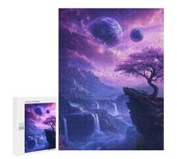 Fantasy Galaxy Landscape -1 Puzzle 500 Pièces Educa Jouet en Bois Cadeau Unique Décoration Intérieure Jeu Éducatif Challenge Toy Adultes Et Enfants À Partir De 14 Ans 500 PCS