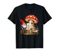 Fantasy GNOME Architecte Champignon Maison Cottagecore T-Shirt