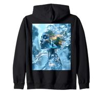 Fantasy Ice Girl Forest Sweat à Capuche