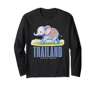 Fantasy Lovely Elephant Miracle Happens Cadeau assorti Crew Manche Longue