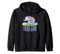 Fantasy Lovely Elephant Miracle Happens Cadeau assorti Crew Sweat à Capuche