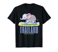 Fantasy Lovely Elephant Miracle Happens Cadeau assorti Crew T-Shirt
