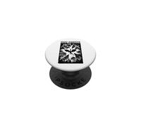 Fantasy Mini Peinture à l'aérographe Dragon Vol Gothique PopSockets PopGrip Adhésif